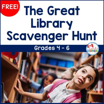 Preview of The Great Library Scavenger Hunt