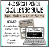 The Great Pencil Challenge Guide Pencil Management Slides 