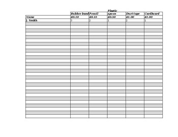 Preview of The Great Pink Pearl Launcher Assignment Spreadsheet