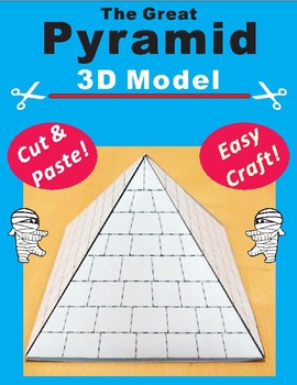 Preview of The Great Pyramid 3D Model Craft