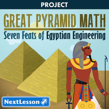 Preview of The Great Pyramid Math - Projects & PBL