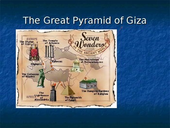 Preview of The Great Pyramid of Giza ppt