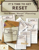 The Great Reset Planning Bundle | Organizing | Cleaning | 