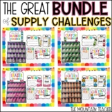 The Great SUPPLY Challenge BUNDLE | Bulletin Boards and Go