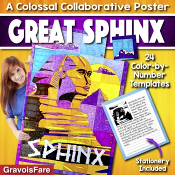 Preview of Ancient Egypt Project -- The Great Sphinx of Giza Collaborative Poster Activity