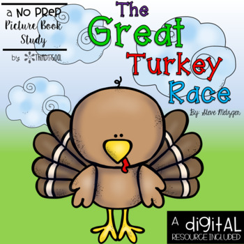 Preview of The Great Turkey Race Book Unit and DIGITAL Resource