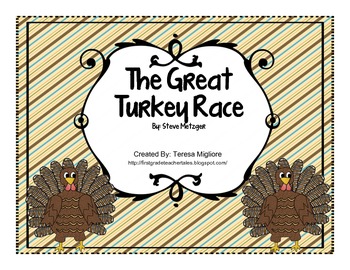 Preview of The Great Turkey Race Literacy Activities