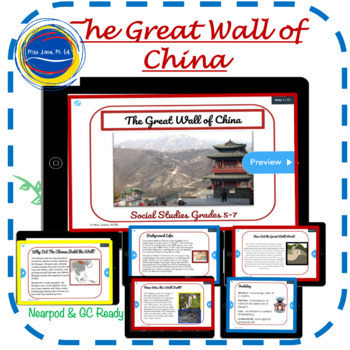 Preview of The Great Wall of China Lesson