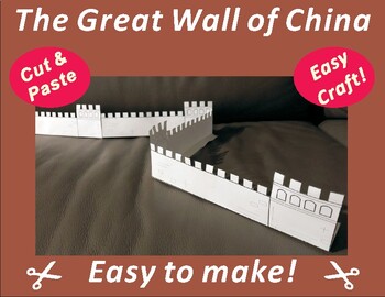 Preview of The Great Wall of China Paper Cutting Craft