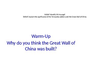 Preview of The Great Wall of China (Powerpoint)