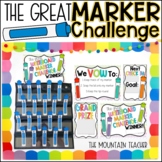 The Great Whiteboard Marker Challenge Editable Bulletin Bo