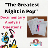 The Greatest Night in Pop (2024) movie analysis questions!