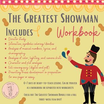 Preview of The Greatest Showman- Full Workbook