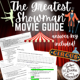 The Greatest Showman Movie/Film Guide w/Answer Key (and Ti