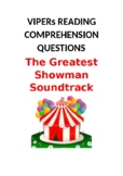 The Greatest Showman Soundtrack Reading Comprehension Questions