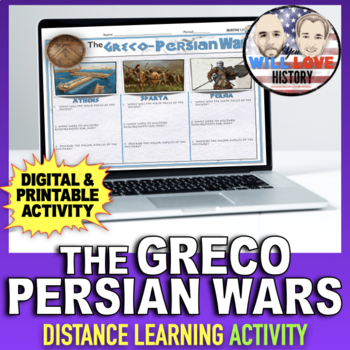 Preview of The Greco-Persian Wars | Digital Learning Activity