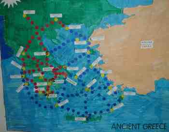 Preview of The Greek Game - Ancient Greece Simulation & Unit (w/ Distance Learning Version)