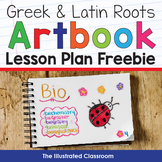 Greek and Latin Roots Art Book Lesson Plan
