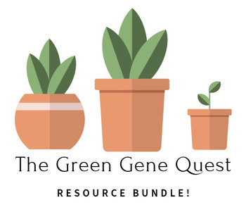 Preview of The Green Gene Quest: Biology Genetics Assessment Pack!