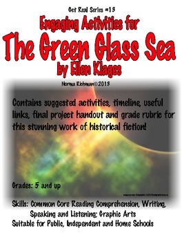 Preview of The Green Glass Sea History, Fiction: Common Core Reading, Writing, WWII, A-Bomb