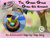 The Green Grass Grew - Animated Step-by-Step Song - Regular
