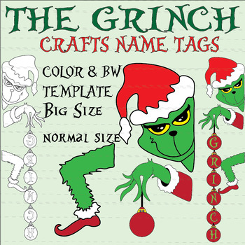 Grinch - Tumbler Tag – rae & grace