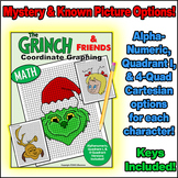 The Grinch & Friends Coordinate Graph Mystery Pictures! Ch
