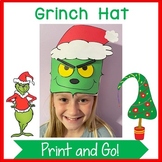 The Grinch Hat - Simple Christmas Craft 