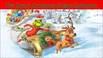 Preview of The Grinch Origins Story-Book Collection x3 PowerPoint Slideshow -Rhyme