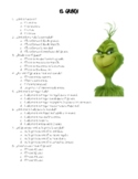 The Grinch - Questions in Spanish