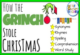 The Grinch + Reading Comprehension WINTER