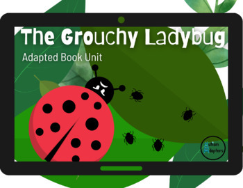 Preview of The Grouchy Ladybug Book Companion (digital & printable versions included)