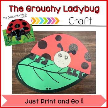 Preview of The Grouchy Ladybug - Craft