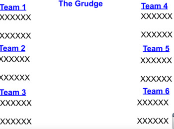 Preview of The Grudge Game- addition and subtraction of integers