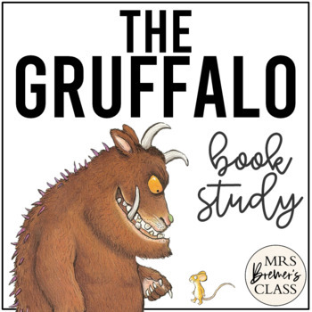 The Gruffalo Book Study Unit Activities for 2nd & 3rd Grade