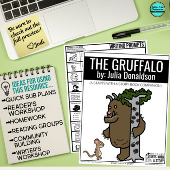 The Gruffalo by Julia Donaldson Read Aloud Book Craft Creative Writing  Drawing