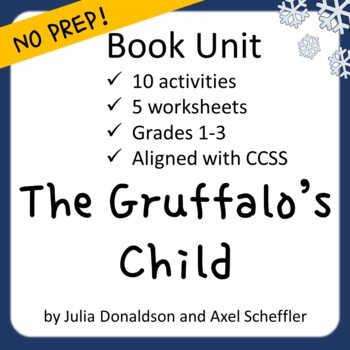 Preview of The Gruffalo's Child Book Unit