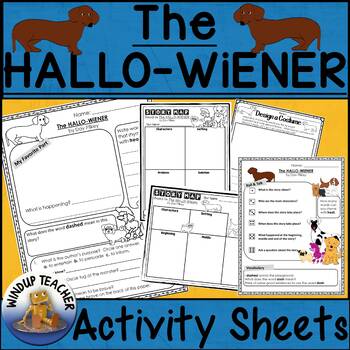 Preview of The HALLO-WiENER Activity Sheets   Print and Go! 