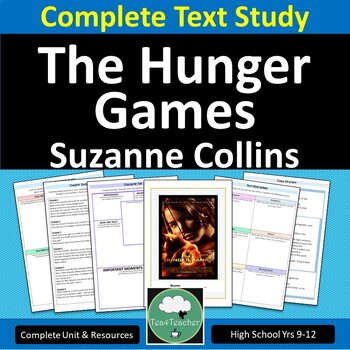 Preview of The HUNGER GAMES Novel Study Unit