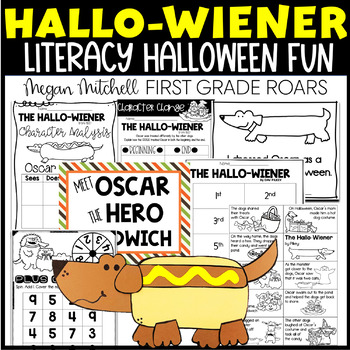 Preview of The Hallo-Wiener Book Companion Activities Reading Comprehension Writing & Craft
