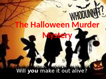 Preview of The Halloween Murder Mystery – Creative Writing Story