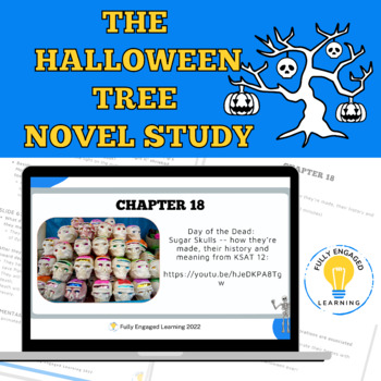Preview of The Halloween Tree Novel Study