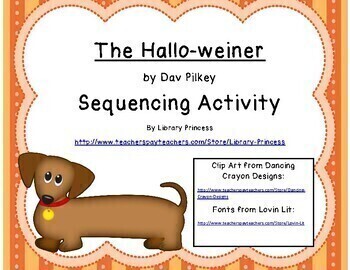 Preview of The Halloweiner Sequencing Activity