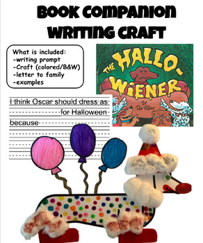 Preview of The Halloweiner Writing Craft