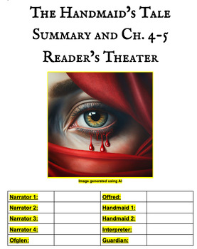 Preview of The Handmaid's Tale Ch. 4-5 Chapter Summary/Reader's Theater