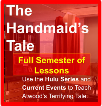 Preview of The Handmaid's Tale Unit Plan, Hulu Series Connections and Current Events