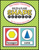 The Happy Classroom: Shape Posters {Color and B&W}