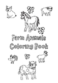 The Happy Farm Coloring Book: 12 Activities for Preschoolers
