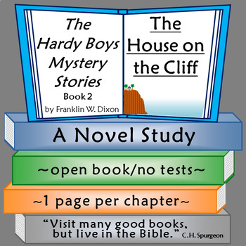 Preview of The Hardy Boys: The House on the Cliff Novel Study
