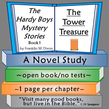 Preview of The Hardy Boys: The Tower Treasure Novel Study